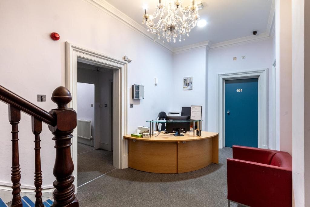 Reception and entrance hall at London Gatwick Inn