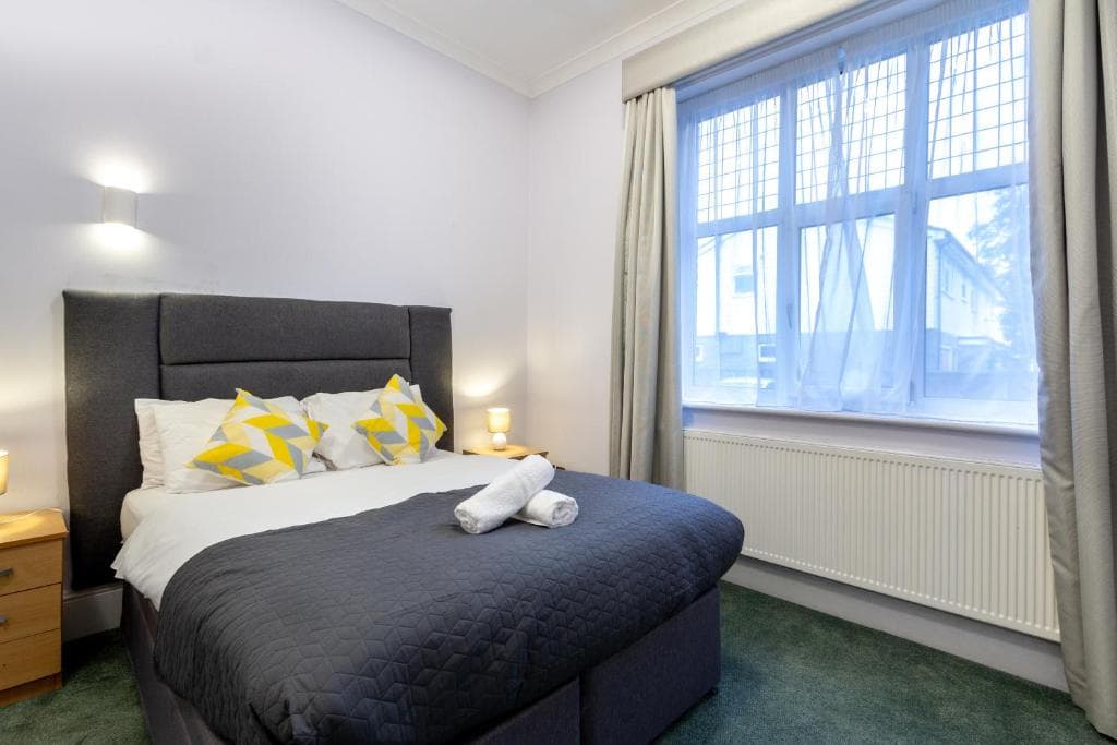 Comfortable bedroom at London Gatwick Inn